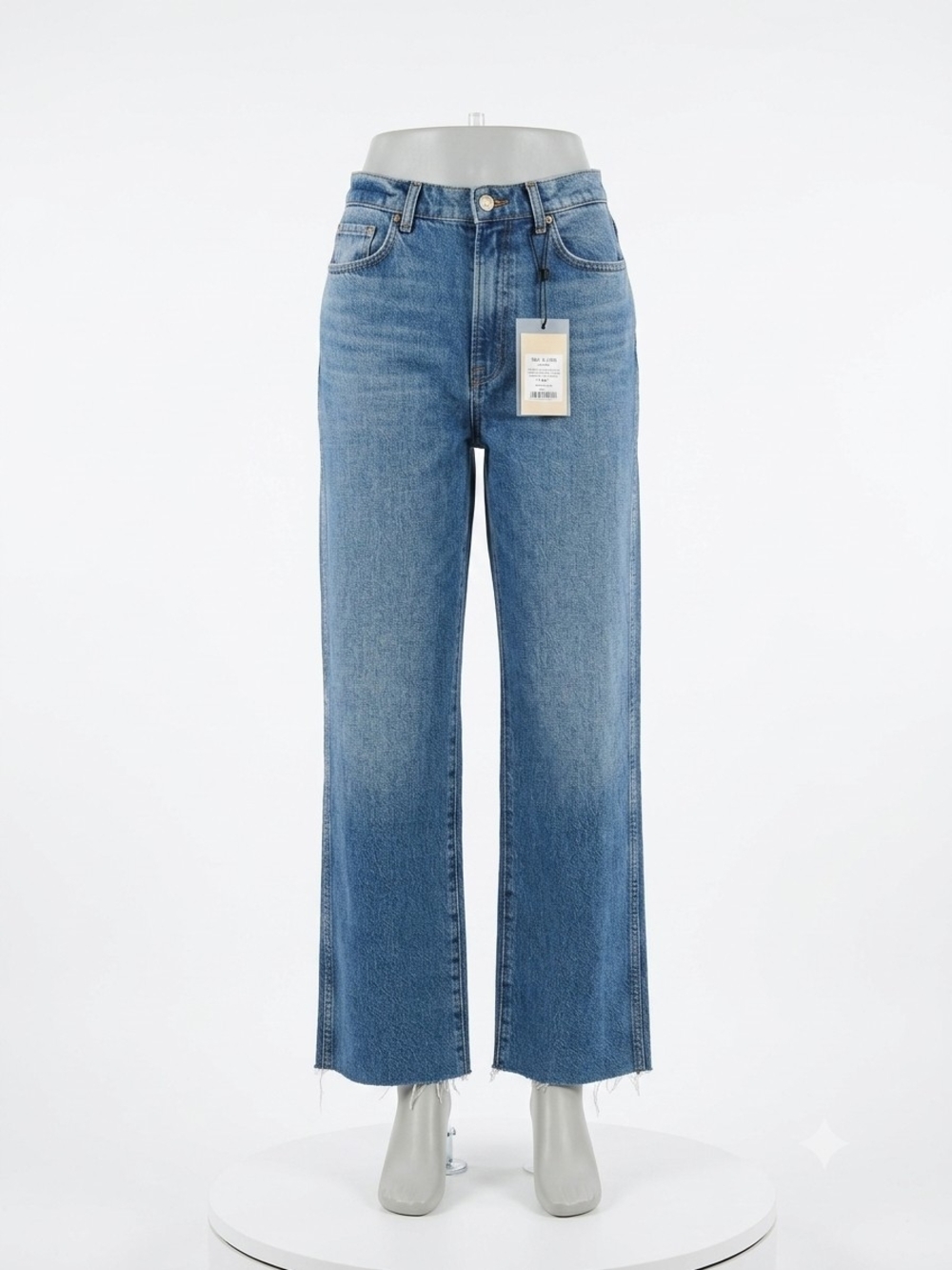 NWT GRLFRND High-Rise Wide Leg Jeans Size 28